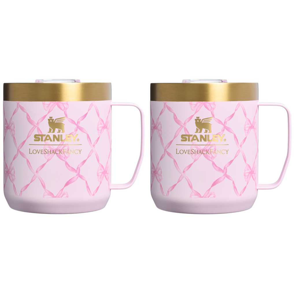 Stanley 1913 x LoveShackFancy Holiday Everyday Camp Mug Set | 12 OZ